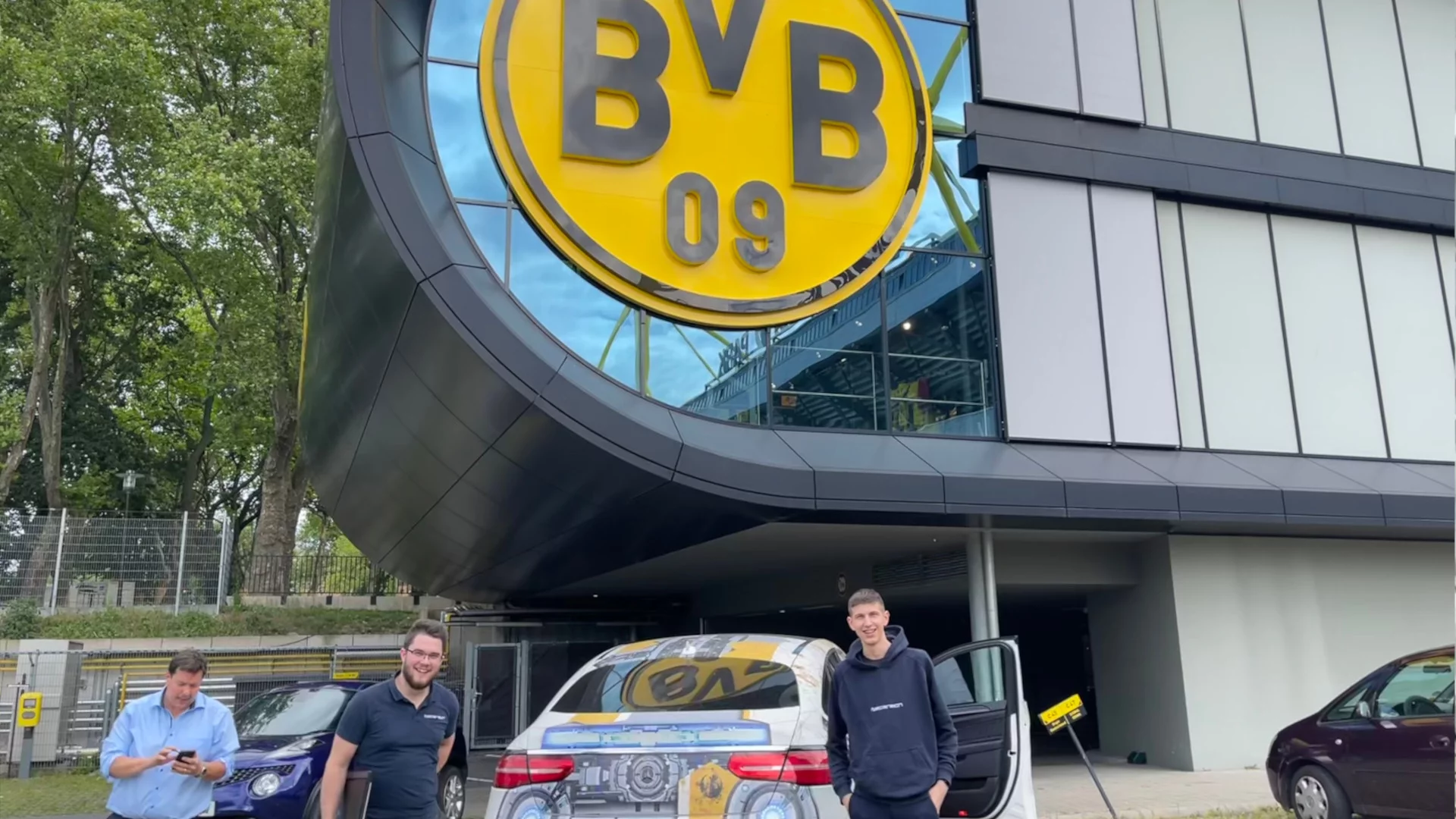 Netzreich Besuch beim BVB